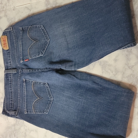 Levis Jeans Women Size 25 524 Blue Denim - Picture 2 of 4